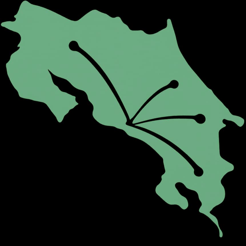 Mapa de Costa Rica
